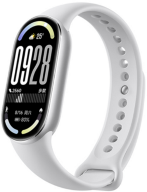샤오미 스마트밴드10, Glacier Silver, 4.37cm, 블루투스