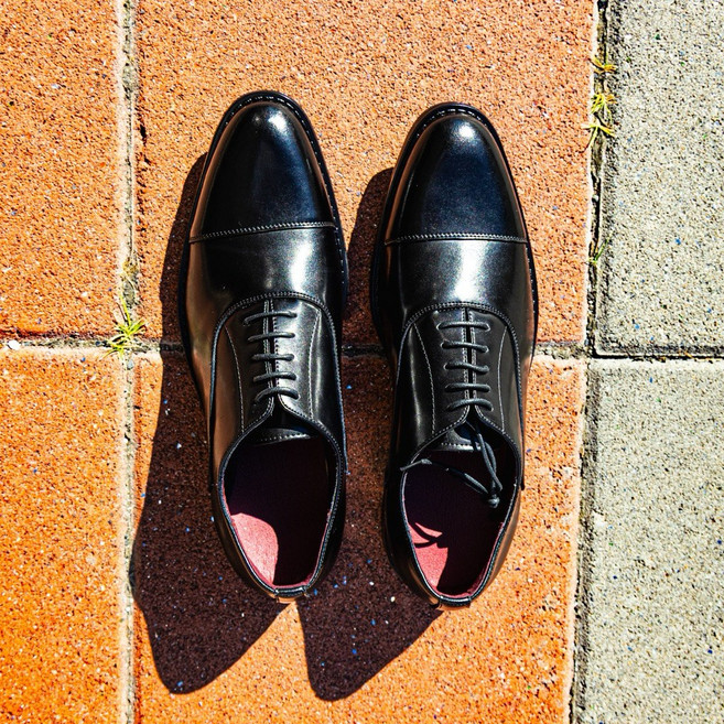 老皮衣櫥 男士牛津皮鞋 真皮 商務正裝皮鞋 英倫風 黑色 棕色