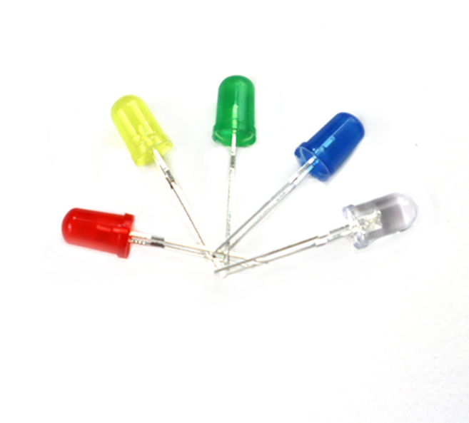 아두이노 5파이(5mm) LED 빨강, 1개