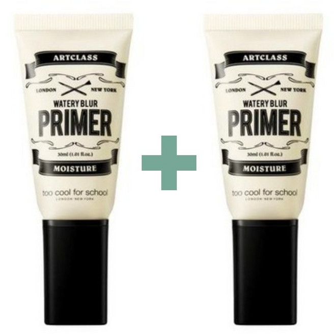 투쿨포스쿨 아트클래스 워터리 블러 프라이머 30ml, 1+1 프라이머, 4개