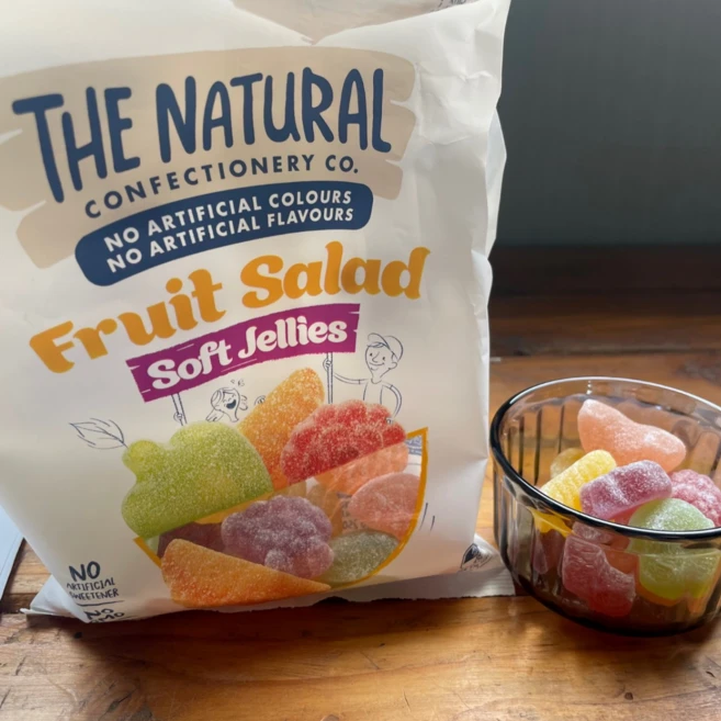 [더네츄럴컨펙셔너리] 호주 천연젤리 과일 The Natural Confectionery Co. Fruit Salad Soft Jellies Lollies, 1개, 220g - 쿠팡