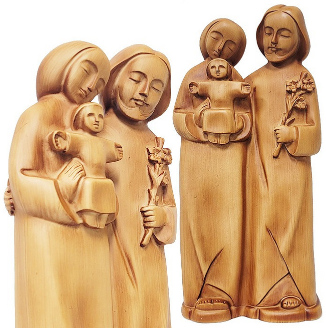 가톨릭천주교성물 성모상 추상성가정 브라운 대, 1개