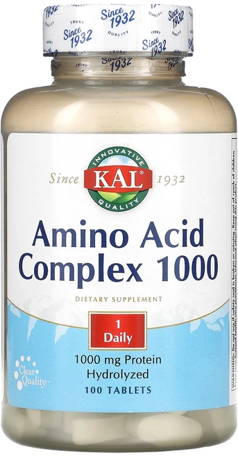 KAL 아미노산 복합체 1000 1000mg 100정, 1개 - 쿠팡