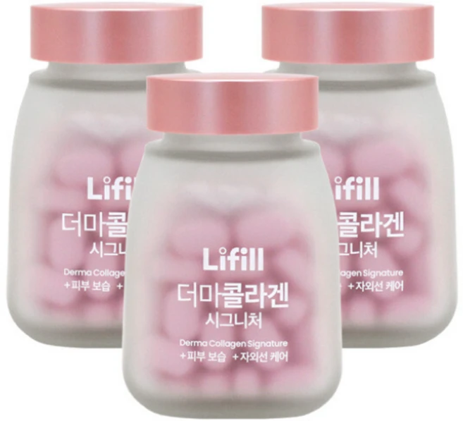 라이필 더마 콜라겐 67.2g + 파우치 33.6g, 1정, 252개 - 쿠팡
