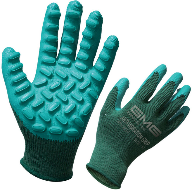 지엠지 진동방지 장갑 양손착용 L8000, 혼합색상, 1개