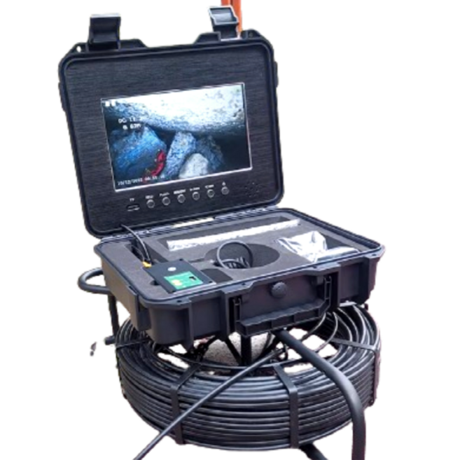 HALPA 산업용 배관 내시경 카메라 누수 소음 탐지기 측정기 관로 감지기 장비 하수도 하수관, DXI38, 1박스