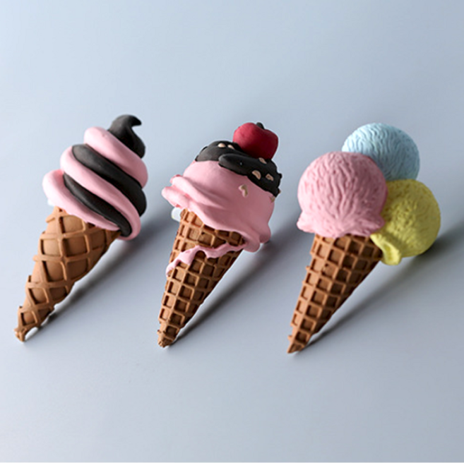 아이스크림콘 몰드 [3종], 1개, 소프트 아이스크림콤