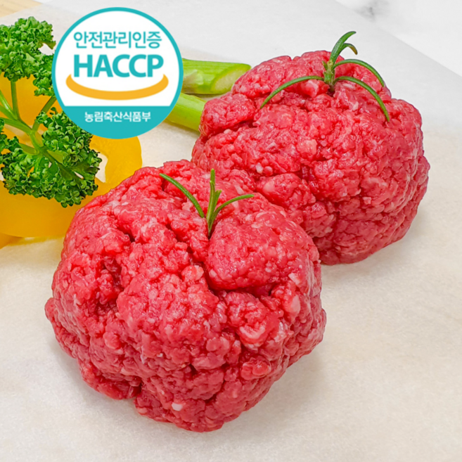 디에스미트 한우 우둔 다짐용 300g 이유식용 손다짐 우시산한우 1등급이상 냉장, 1개