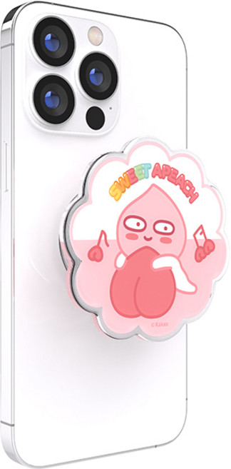 카카오프렌즈 스윗어피치 에폭시 톡, 체리복숭아, 1개