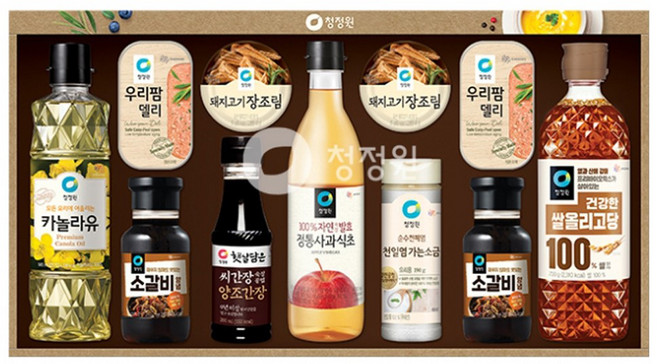 청정원 스페셜 5호 식용유 세트, 1세트