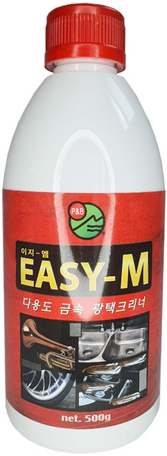 파워피앤비 이지엠(Easy M) 자동차 차량용 금속 광택제, 1개, 500g