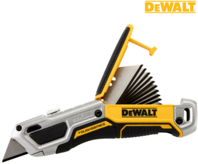디월트 DWHT10999 / 터프시리즈 고강도 작업용 커터칼 전문가용 유틸리티칼, 1개