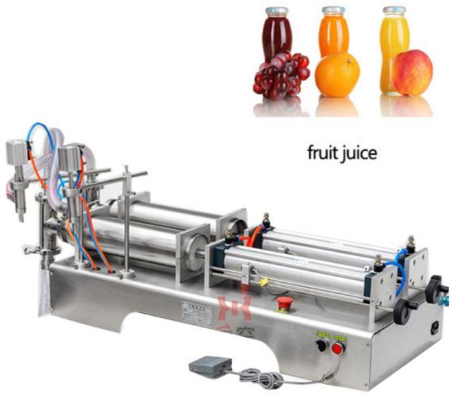 전기 이중 헤드 음료 오일 물 액체 코카콜라 포장, 02 110V, 06 Three 50-500ml