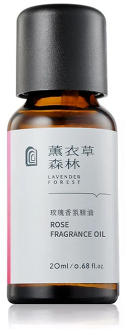 薰衣草森林 玫瑰香氛精油 20ml, 1個