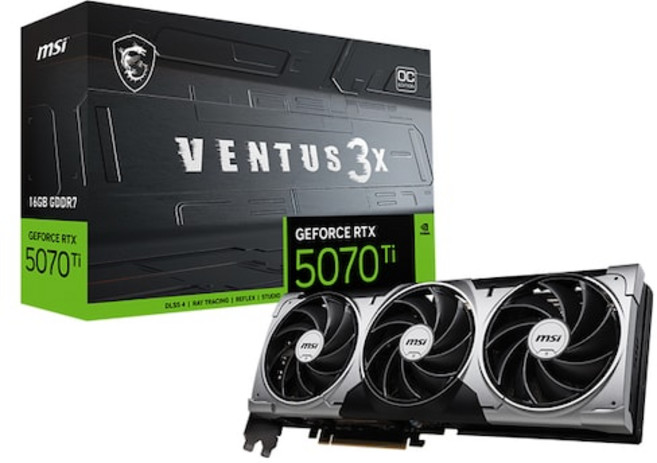 MSI 지포스 RTX 5070 Ti 벤투스 3X OC D7 16GB