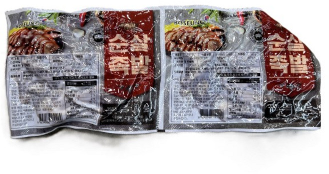 보승 순살족발, 2개, 350g