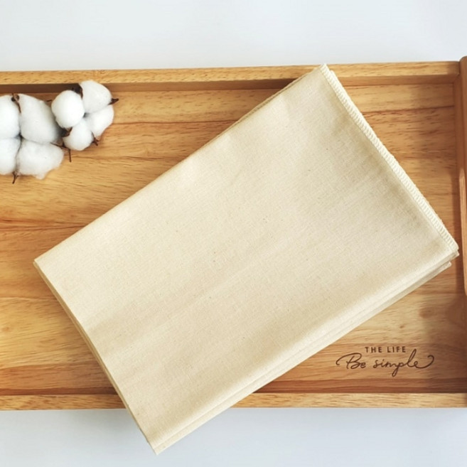 더바른유통 친환경 행주 면 행주 빨아쓰는 행주 소창 행주 2겹 정련완료 소창행주, 정련소창행주 1매, 1개