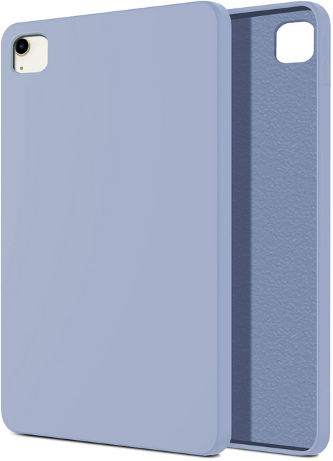 더조은셀러 아이패드 호환 에버핏 소프트 실리콘 커버 케이스, 세이지 퍼플