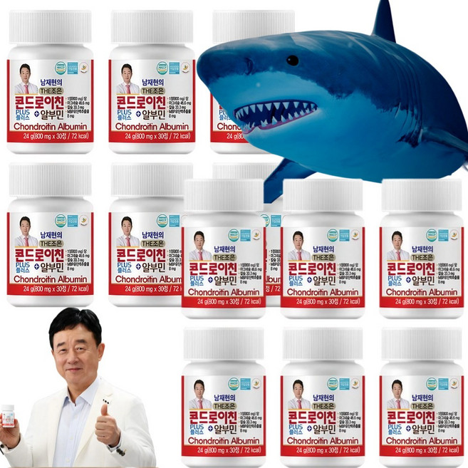 남재현 더조은 콘드로이친 플러스 알부민, 12개, 1회분