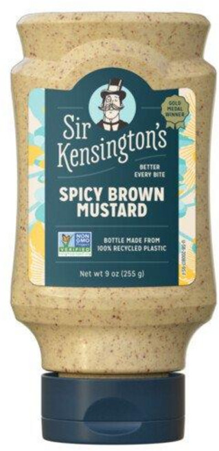 Sir Kensingtons 써켄싱턴 스파이시 브라운 머스타드 255g, 1개