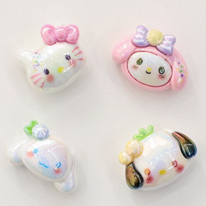 볼꾸 재료 볼펜꾸미기 볼펜 캐릭터 파츠 귀요미 B3, A