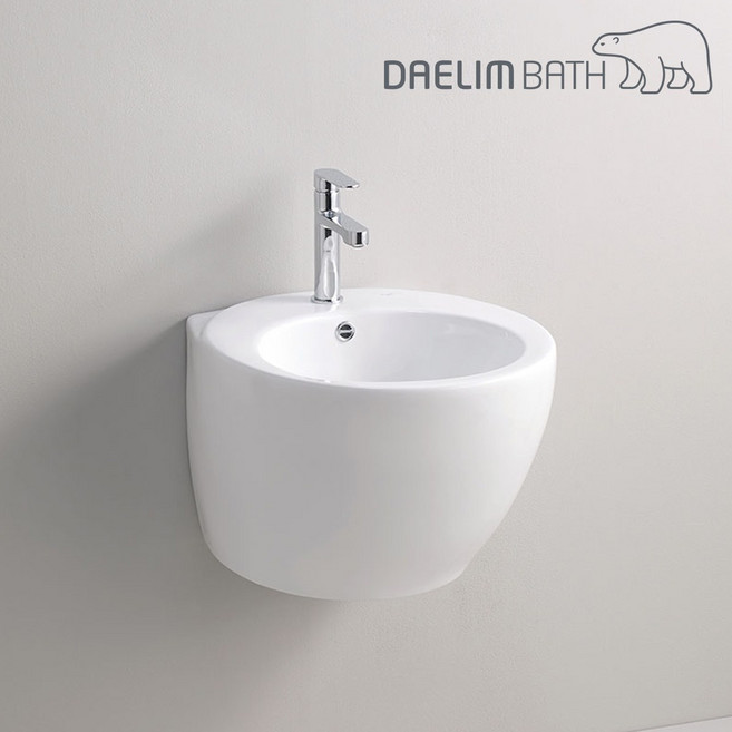 대림바스 CL-815 반다리 일체형 항아리 반다리 세면기 부속 풀세트 포함 CL815, 자동폽업+바닥배수트랩, 업그레이드안함