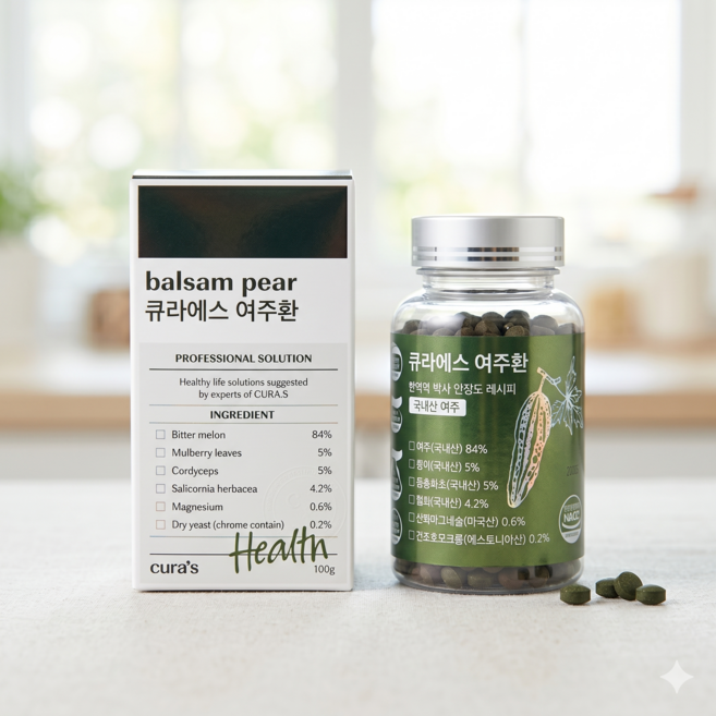큐라에스 여주환, 100g, 1개