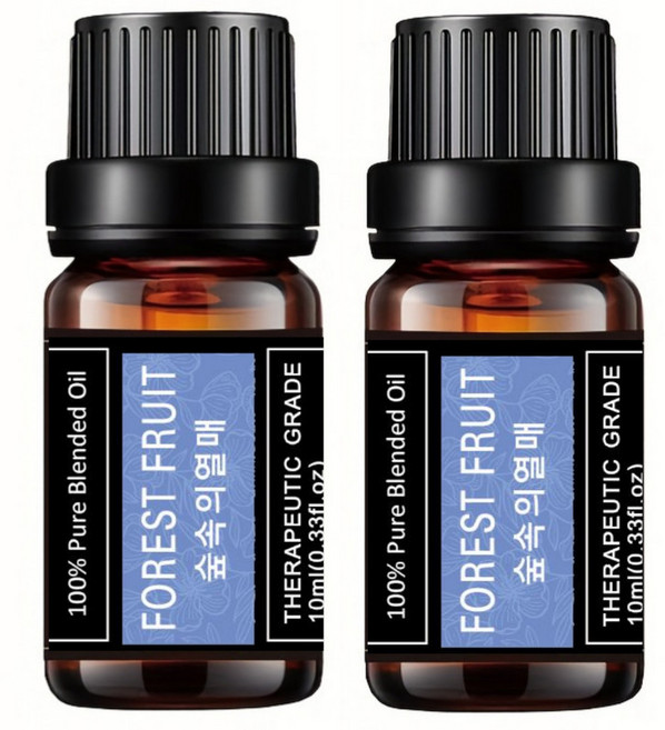 레노포프 천연 에센셜오일 35종, 2개, 35.숲속의열매, 10ml