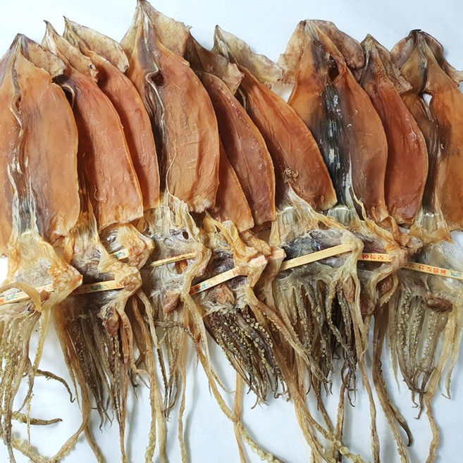 [포항 죽도시장 쇼핑몰] 국내산 울릉도 오징어 (소) 350g, 1개, 300g