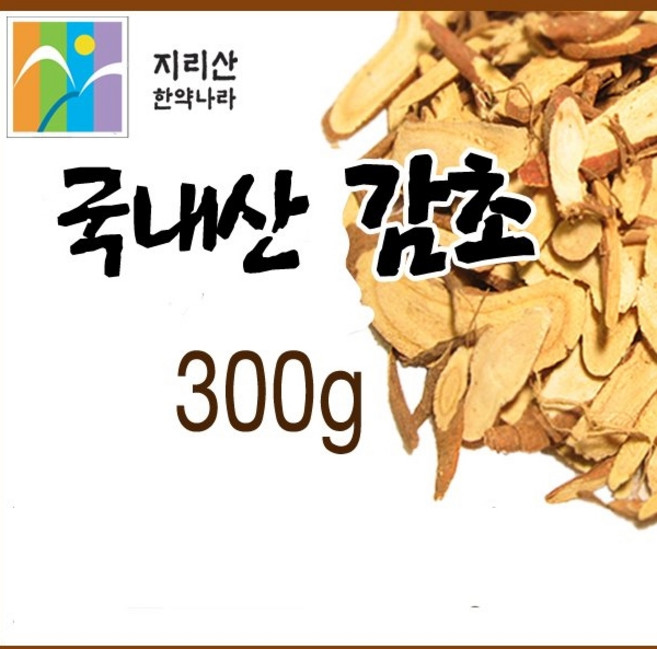 지리산한약나라 야생 감초 한약재, 300g, 1개입, 1개