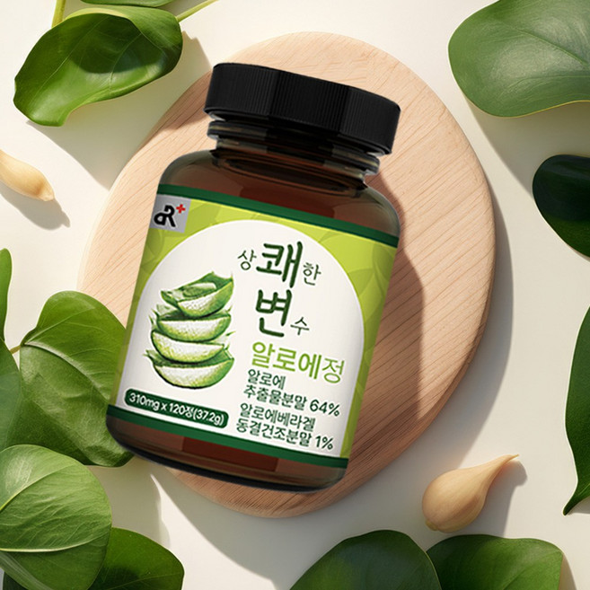 상쾌한 변수 알로에정 120정, 1개, 37.2g