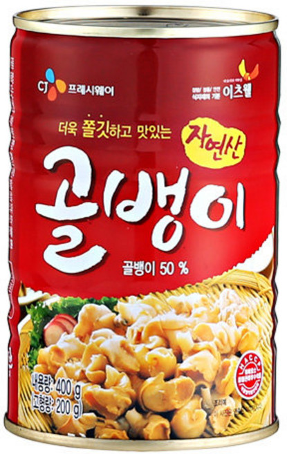 이츠웰 골뱅이캔, 400g, 5개