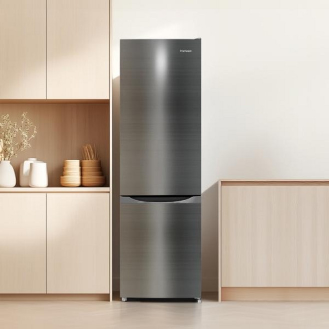 더함 2도어 히든핸들 냉장고 / 메탈실버 (254L) R262MS1-D2BM 기사방문설치