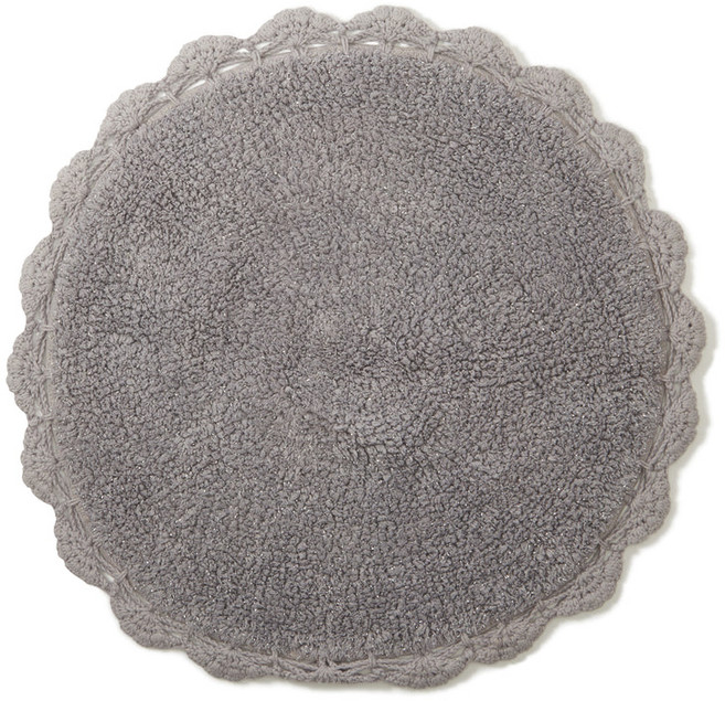 프랑프랑 FrancFranc 프릴 매트 그레이x실버 500x500ㅡ293273