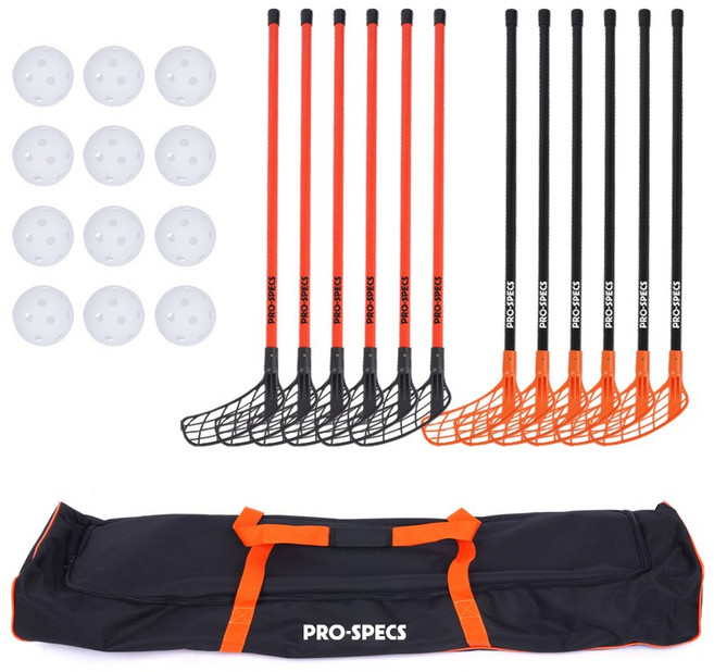프로스펙스 플로어 하키 세트, Black / Orange, 1세트