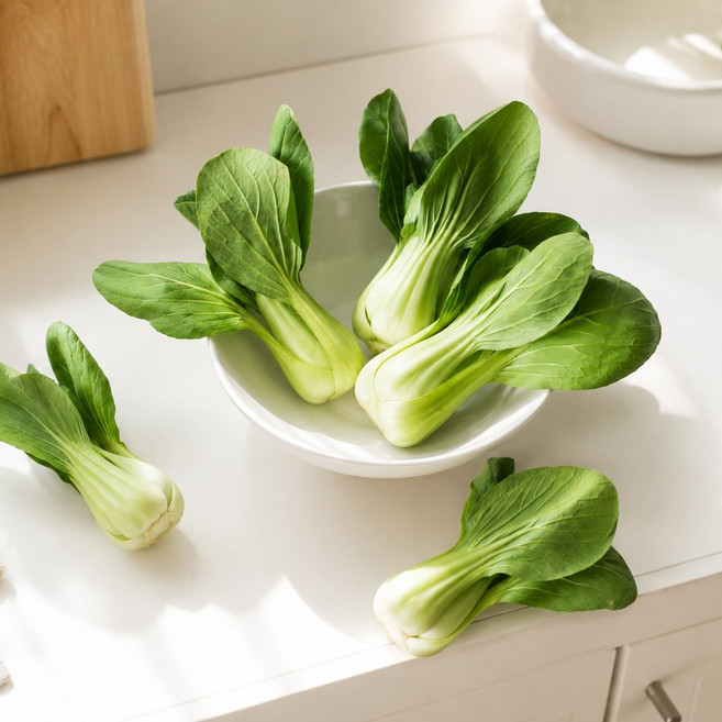 아삭한 국내산 청경채 쌈 샤브샤브용 채소, 1개, 1kg