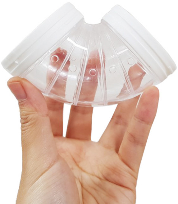 햄스터 터널 용품 키우기 L자 펫존, 1개