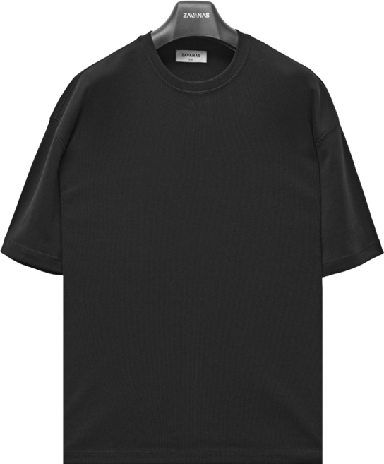 O 헤비 립 코튼 오리지날 크루넥 티셔츠