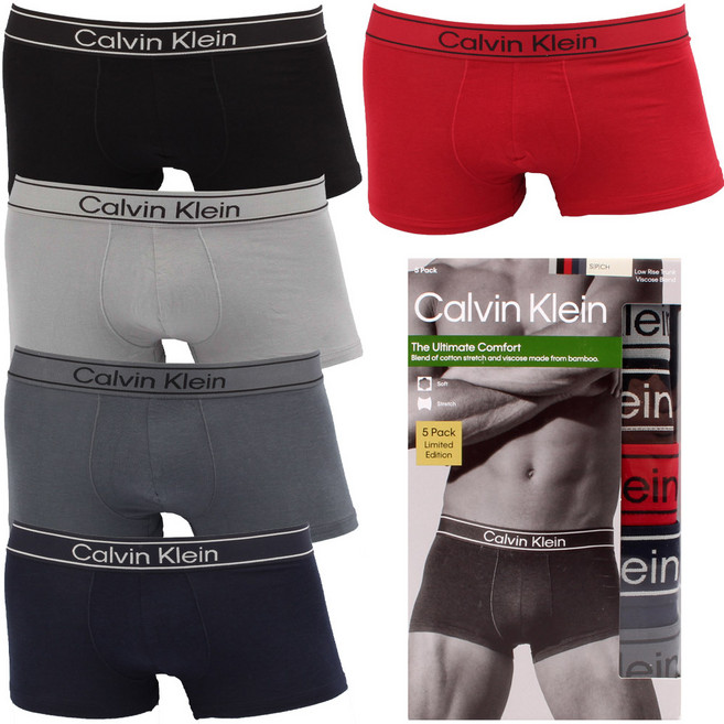 캘빈클라인 남성 팬티 드로즈 NP28420 600 5장 세트