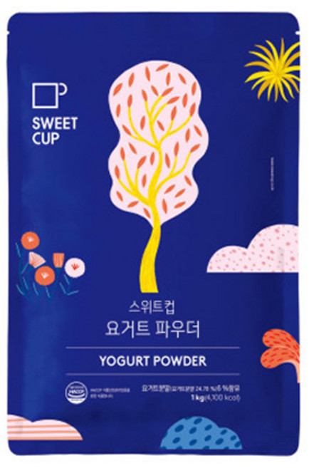 스위트컵 요거트 파우더 1kg 1박스 10개, 1개입