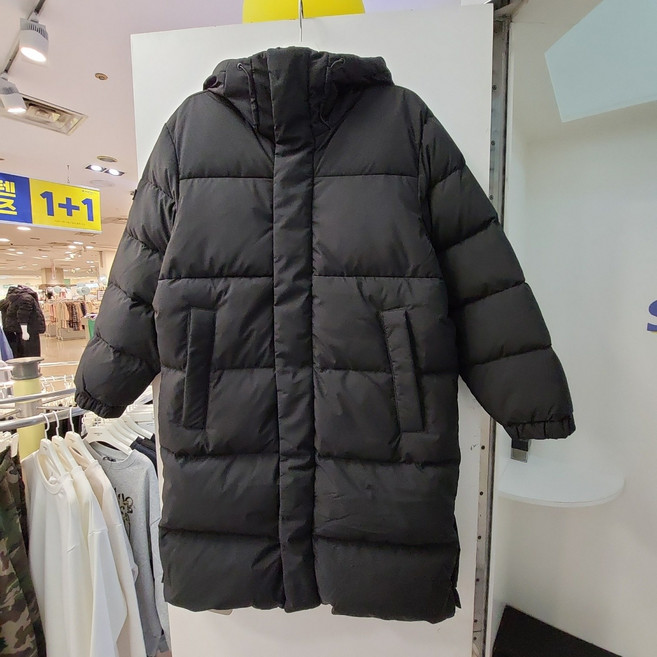 행텐주니어 겨울 필수아이템 가볍고 따뜻한 롱 후드다운 (80/20 패딩점퍼1454001380249