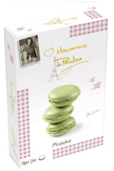 파울리네 마카롱 피스타치오 6개입 72g, 1개