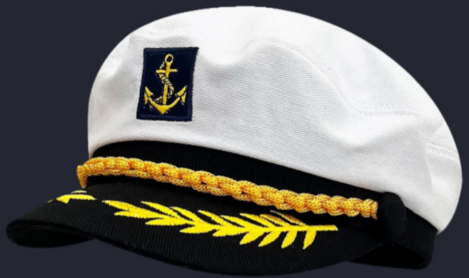英倫風平頂船長海軍帽女夏季辣妹拍照水手帽子顯臉小復古貝雷帽潮