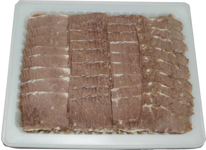 삶은 양지(세절) 곡물비육 소고기 슬라이스, 1개, 2.5kg