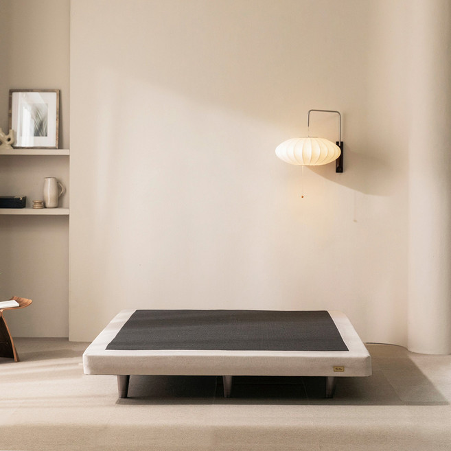 펠리스침대 파운데이션 하단 매트리스 침대 프레임 3colors S/SS/D/Q/K/LK/SK 싱글/슈퍼싱글/더블/퀸/킹/라지킹/슈퍼킹, 아이보리, 100mm/아이보리