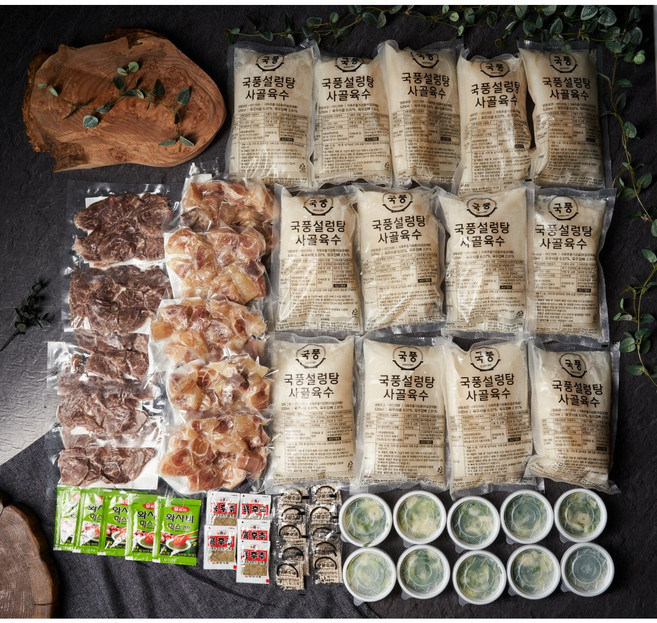 [맛집선물세트] 안산 국풍설렁탕 정성세트, 1개