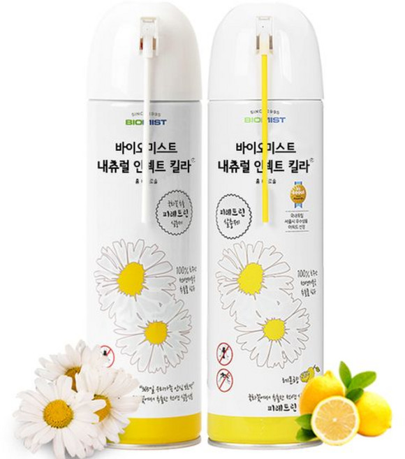 국화꽃 살충제 내츄럴인섹트킬라 2종세트 (500ml), 1개