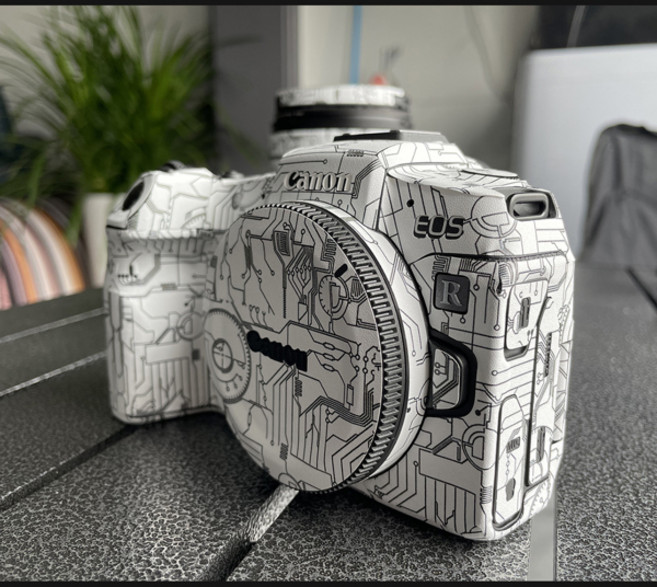 캐논 EOS R5 R6 MarkIII R6II R7 R8 R10 R50 RP R R52 R5II 카메라 바디 보호 스티커 스킨 필름 보호 코팅 랩, 9)for EOS R50 body, 1개