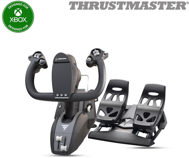 트러스트마스터 TCA YOKE BOEING EDITION TFRP 패달 패키지(XBOX/PC지원), 1개