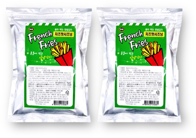 해광 양념 감자 치즈맛 시즈닝 가루, 500g, 2개